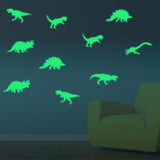 Maxbell Glow In The Dark Stickers Children's Room Ceiling Wall Decor 9x Dinosaur
