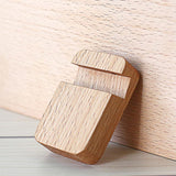 Maxbell Solid Wood Moible Phone Holder Desk Stand Holder for Phone Tablet 4x5cm Beige