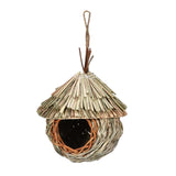 Maxbell Natural Birdhouse Roosting Hut Hanging Birds Cage Nest for Owls Lovebirds