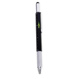 Max Business Writting Ballpoint Pen Ruler Style Metal Stylus Touch Pen black