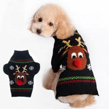 Max XS/S/M/L Size Pet Dog Winter Warm Sweater Poodle Coat Apparel Deer Black S
