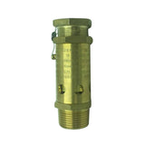 Max Safety Relief Valve Full Copper Spring Pressure Relief Valve 0.7-1.0MPa DN25