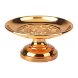 Maxbell Buddha Offering Tray Decoration Altar Supplies Rituals Smudging Decor 10 inch