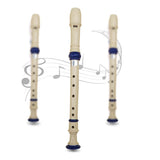 Maxbell 6 Hole Soprano Recorder Flute Clarinet for Student Beginners