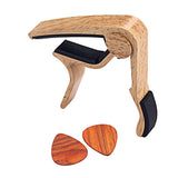 Max Maxb 1 Set Guitar Capo with 2pcs Finger Picks