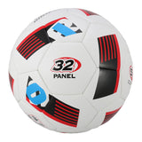 Max Football Soccer Ball Size 5 Standard PU Indoor Outdoor Training Balls  Red