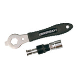 Maxbell Bike Crank Puller Cycling Accessories Universal Remover for Bicycle with Cover Wrench
