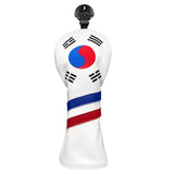 Maxbell Golf Club Head Covers Korea Flag Headcovers Durable for Woods 3 5