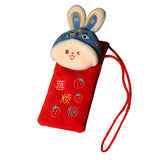 Maxbell Red Pocket Lucky Money Pockets Women Purse Red Pocket for New Year Travel Blue