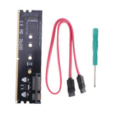 Max DDR2 SATA to M.2 (NGFF) Solid State Drive SSD Riser Card Expansion Card
