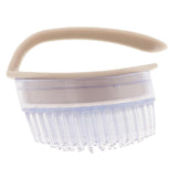 Maxbell Dish Cleaning Brush Kitchen Brushes with Handle Khaki