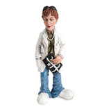Maxbell Doctor Statue Dolls Micro Ornament Miniatures Figurine for Bookshelf Desktop 7cmx6cmx17cm