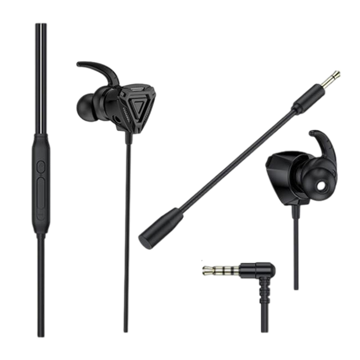 Maxbell Gaming Earphone Gamer Headset Games Headphones 7.1 With Microphone  Silver