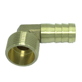 Max 3/4'' Elbow Brass Quick Release Pneumatic Connectors Air Line Fittings 16mm