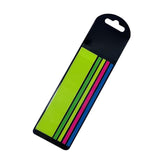 Maxbell Page Markers Highlighting Book Notes Removes Cleanly for Reading Books Green