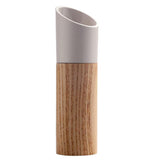 Maxbell Salt Pepper Grinder Adjustable Ceramic Rotor wood Shakers Mill Spices white