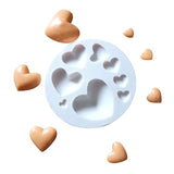 Maxbell Silicone Mold Baking Tool Valentines' Day Handmade Cake Candy Bakeware Heart