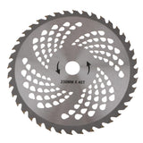 Max 1Pc Garden Carbide Tip Brush Cutter Trimmer Weed Eater Blade 40 Tooth 9inch