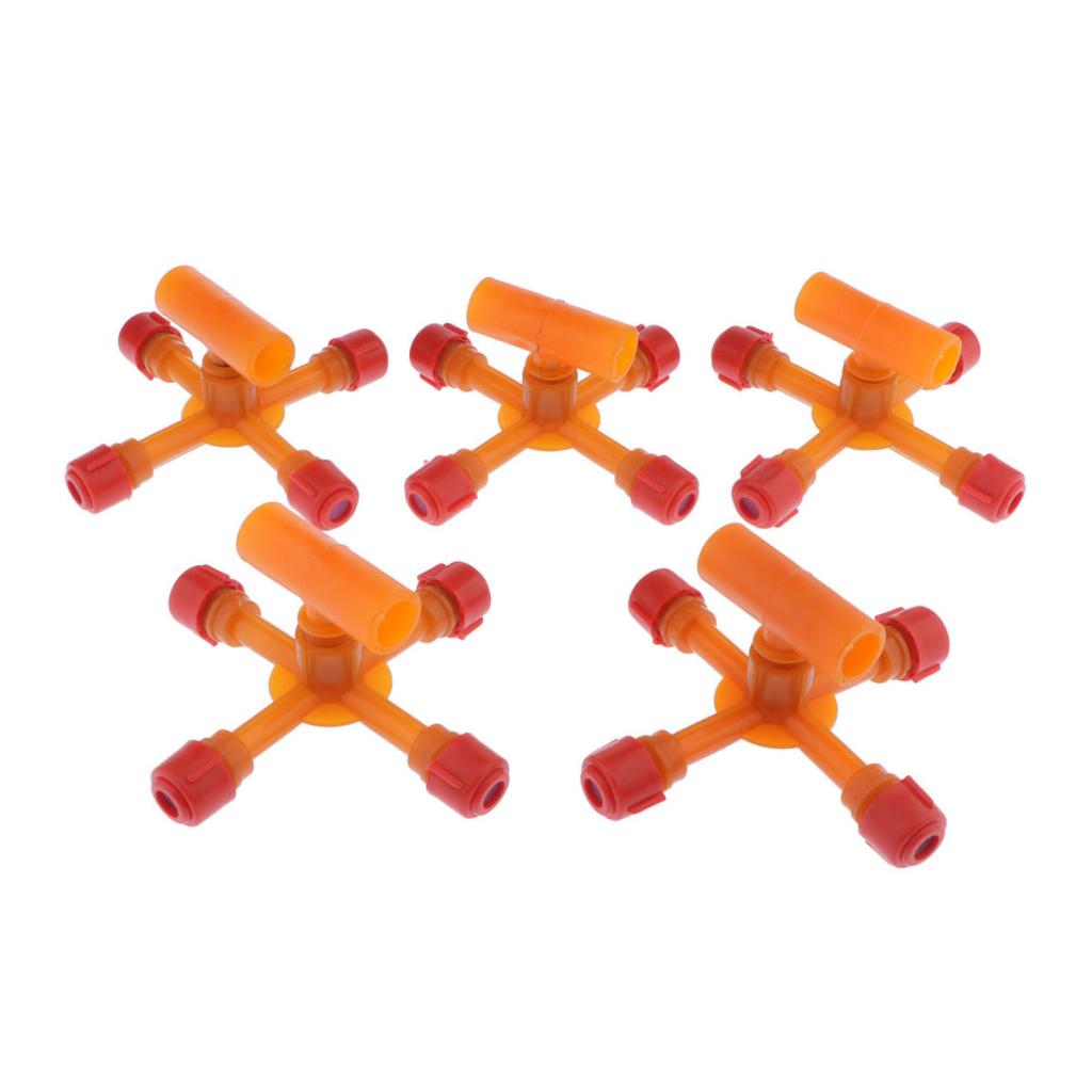 Max 5x Farm Water Spray Nozzle Cooling Irrigation For Poultry Garden 4 Head