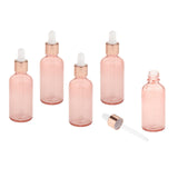 Maxbell Multifunction Glass Eye Dropper Bottle for Oil Massage Perfumes Laboratory 50ml