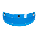 Maxbell Helmet Visor 3 Snap for Helmets with 3 Buttons Half Helmets Parts Blue