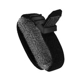 Maxbell Universal Fretboard Bass Guitar String Mute Dampener for Ukulele Bass Guitar black grey M