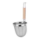 Maxbell Multipurpose Flexible Wooden Handles for Cooking Frying Restaurant High Edge