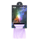 Maxbell 100 Pieces Disposable Large Garbage Bag Big Rubbish Trash Pouch Purple