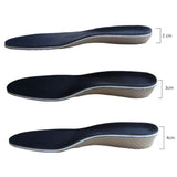 Maxbell Soft Memory Foam Invisible Arch Heel Height Increase Taller Insoles - 3cm