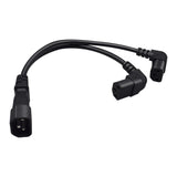 Maxbell Maxbell IEC320-C14 Male to 2x IEC320-C13 Female Power Cable Replaces Accessory
