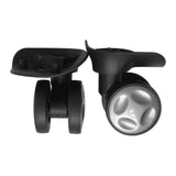 Maxbell 2 Pieces Suitcase Luggage Swivel Caster Wear Resistant Repair Luggage Wheels Style A
