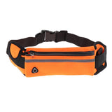 Maxbell Waterproof Running Jogging Belt Bum Waist Pouch Fanny Pack Orange