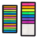 Maxbell 2Pcs Fluorescent Sticky Tabs Sticky Notes Flags Stickers for Magazines