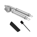 Maxbell Garlic Ginger Squeezer Press with Garlic peelers Crusher Kitchen Tool