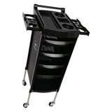 Maxbell 6 Tier Salon Cart Storage Storage Salon Rolling Organizers Style C