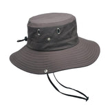 Maxbell Bucket Hat Fashion Polyester Photo Props for Outdoor Costume Accessories Men Coffee