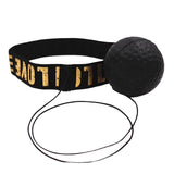 Maxbell Boxing Ball Headband Mma Boxing Equipment Punch Practice Agility Black Ball