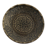 Max Round Tea Cup Saucer Kung Fu Tea Cup Coaster for Chinese Tea Ceremony Bronze