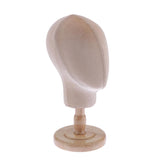 Maxbell Mannequin Head Wig Holder Display Stand Salon Styling Hat/Cap Rack Skin