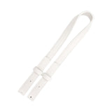 Maxbell PU Leather Bag Straps Universal Detachable for DIY Craft Repair Accessories White