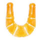 Max Reusable Hot Cold Therapy Pack with Gel Beads Ice Pack for Neck Pain Orange
