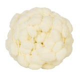 Maxbell Pom Pom Chunky Yarn Arm Knitting Pillow Blanket Rug Making Hand Knit Garland Beige