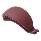 Maxbell Hair Clip Ponytail Holder Headdress Barrette Headwear for Women Wine Red