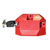 Maxbell Low High Pitched Cow Bell Adjustable Mount Bracket Noisemaker Block Red