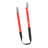 Maxbell Climbing Safety Belt Work Safety Belt for Climbing Outdoor Activities Caving Red