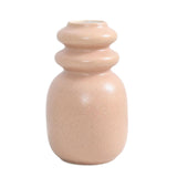Maxbell Ceramic Vase Floral Arrangements Ornament for Party Bookshelf Decoration orange