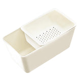 Maxbell Organizing Box Drainer Basket Decoration for Fruit Dinner Table Hotel White