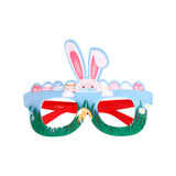 Maxbell Easter Glasses Frame Costume Accessories Easter Bunny Ears Eggs Eyeglasses Style B