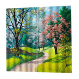 Max Waterproof Digitial Printed 3D Curtain Drapes for Bedroom Living Room 1 B