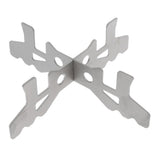 Maxbell Portable Outdoor Camping Mini Alcohol Stove Cross Stand Rack Titanium-Cross 2
